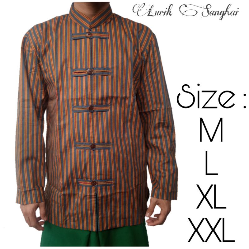 Surjan Lurik Sanghai-Koko Sanghai Jawa