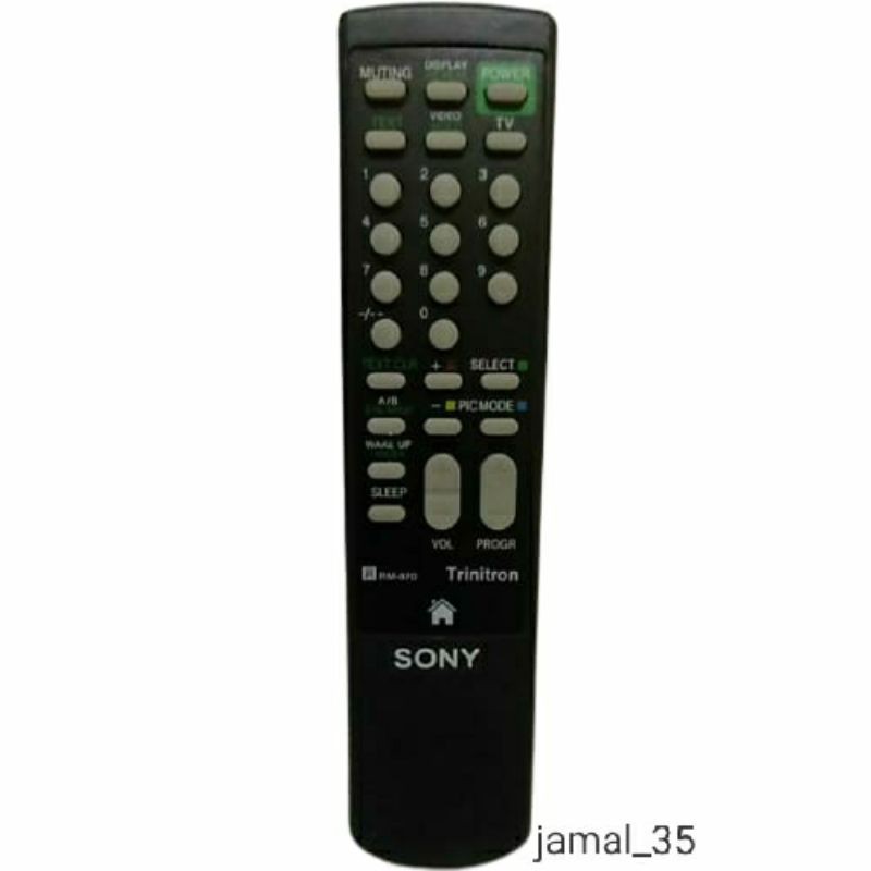 REMOT REMOT TV SONY TABUNG TRINITON RM-870