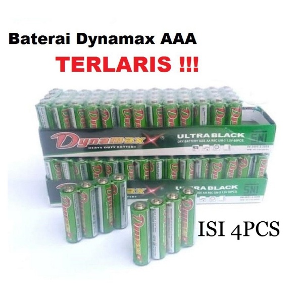 Jual Baterai Kecil Aaa A Dynamax Isi Pc Batre Remote Batu Batere Jam Dinding Dan Lain Lain