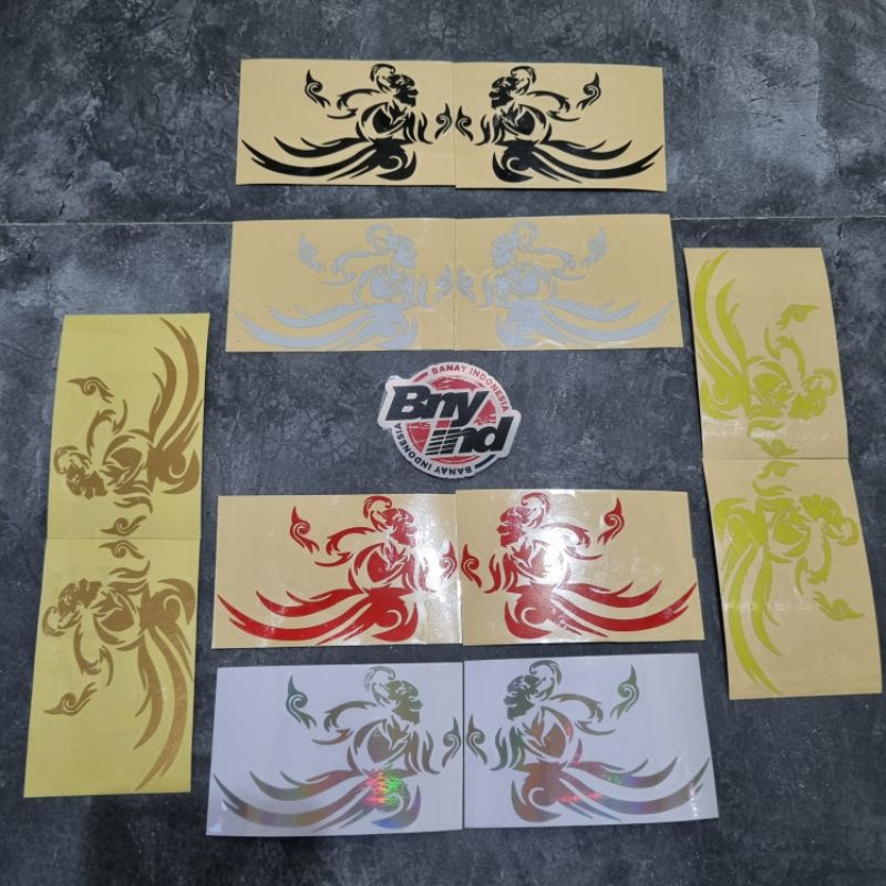 STICKER STIKER WAYANG PO HARYANTO CUTTING