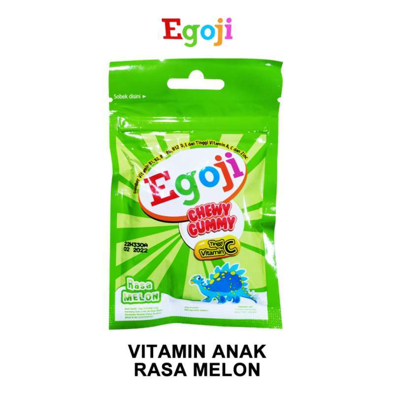 EGOJI CHEWY MELON SACHET SUPLEMEN