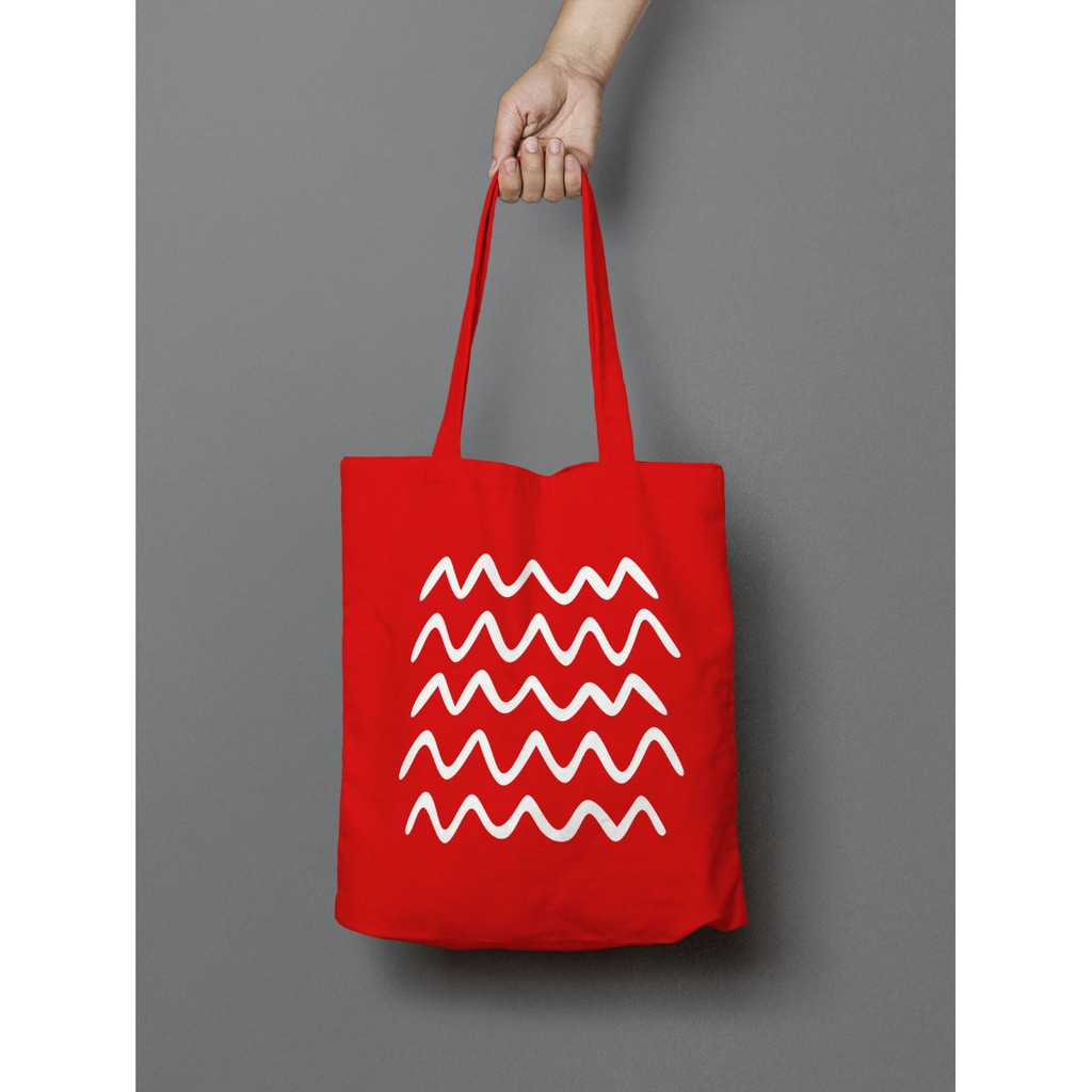 Tote Bag - Zigzag - Tas Tote Wanita Tas Totebag Wanita Tas Wanita Murah Tas Korea Totebag Kpop