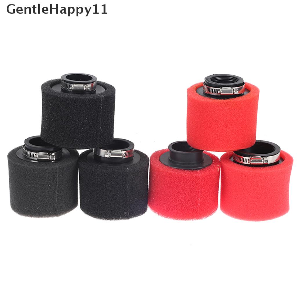 Gentlehappy Busa Leher Lurus Filter Udara Sponge Cleaner Scooter Dirt Pit Sepeda Motor