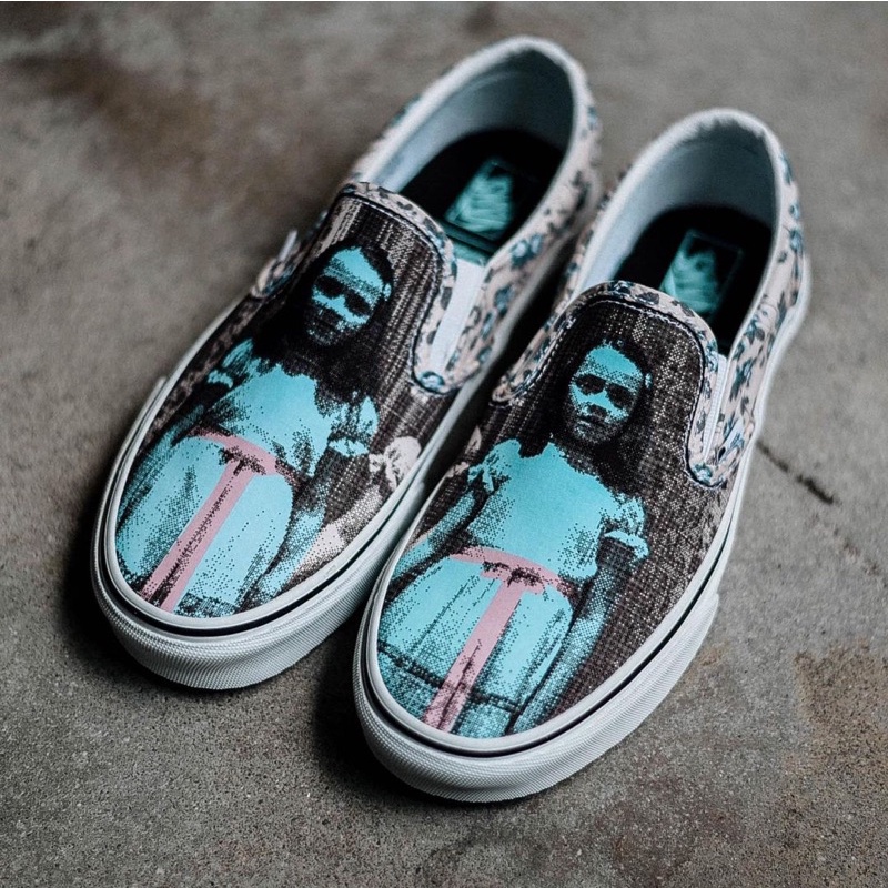 VANS SLIP-ON X HOUSE OF TERROR “THE SHININGS” CLASSIC ORIGINAL 100%