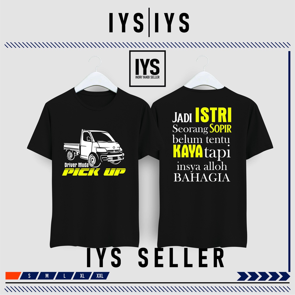 KAOS USUM DRIVER MUDA PICK UP II ISTRI SOPIR