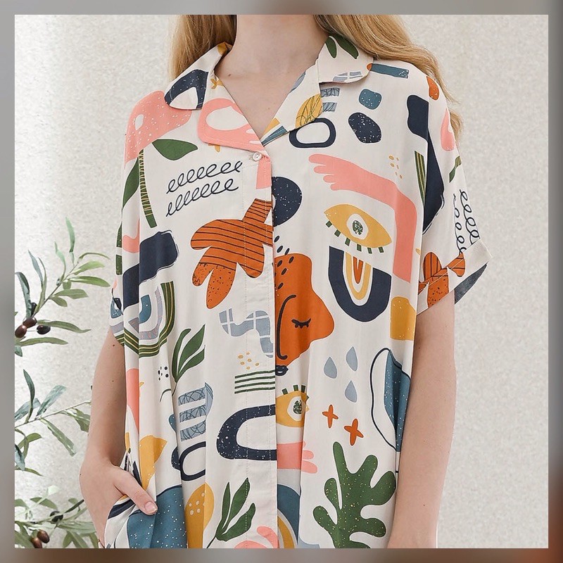 Yoko Nightdress - Sleepwear Daster-Fun