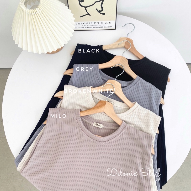 inner blouse basic knit