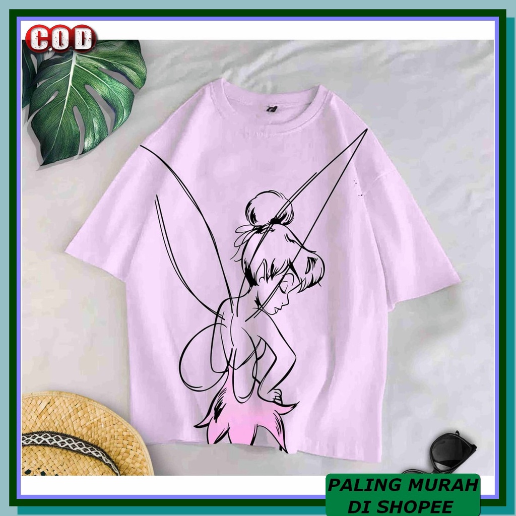 Nb Kaos Lengan Panjang Erbon Hoodie Sweater Atasan Baju Pria Kaos OQ943 Kaos Oversize Tiingker Bell