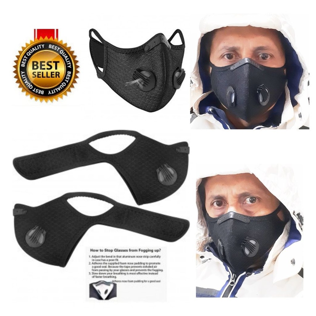 YG21 Masker Sport Kesehatan Olahraga Sepeda Lari Motor Activated Carbon Breathable 111