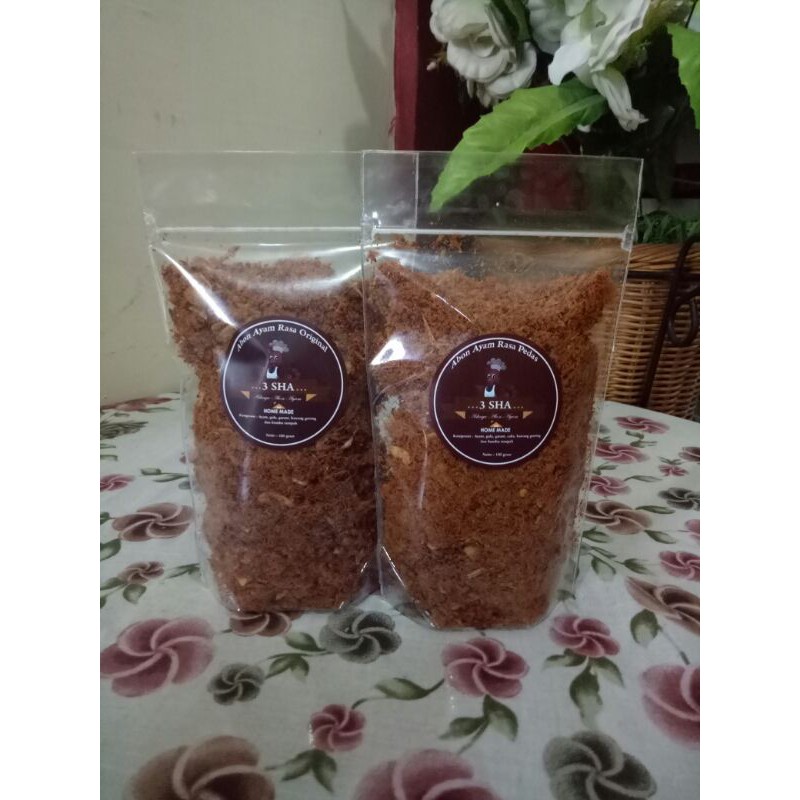 

Abon ayam 3sha(abon ayam asli)