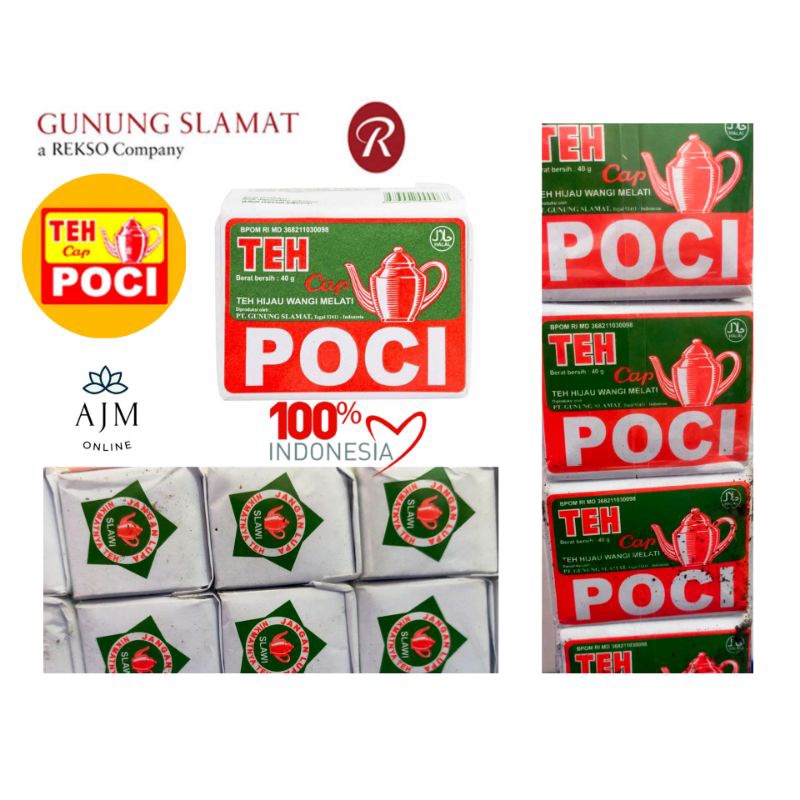 

Poci Hijau |Teh Hijau Wangi Melati| 40gr