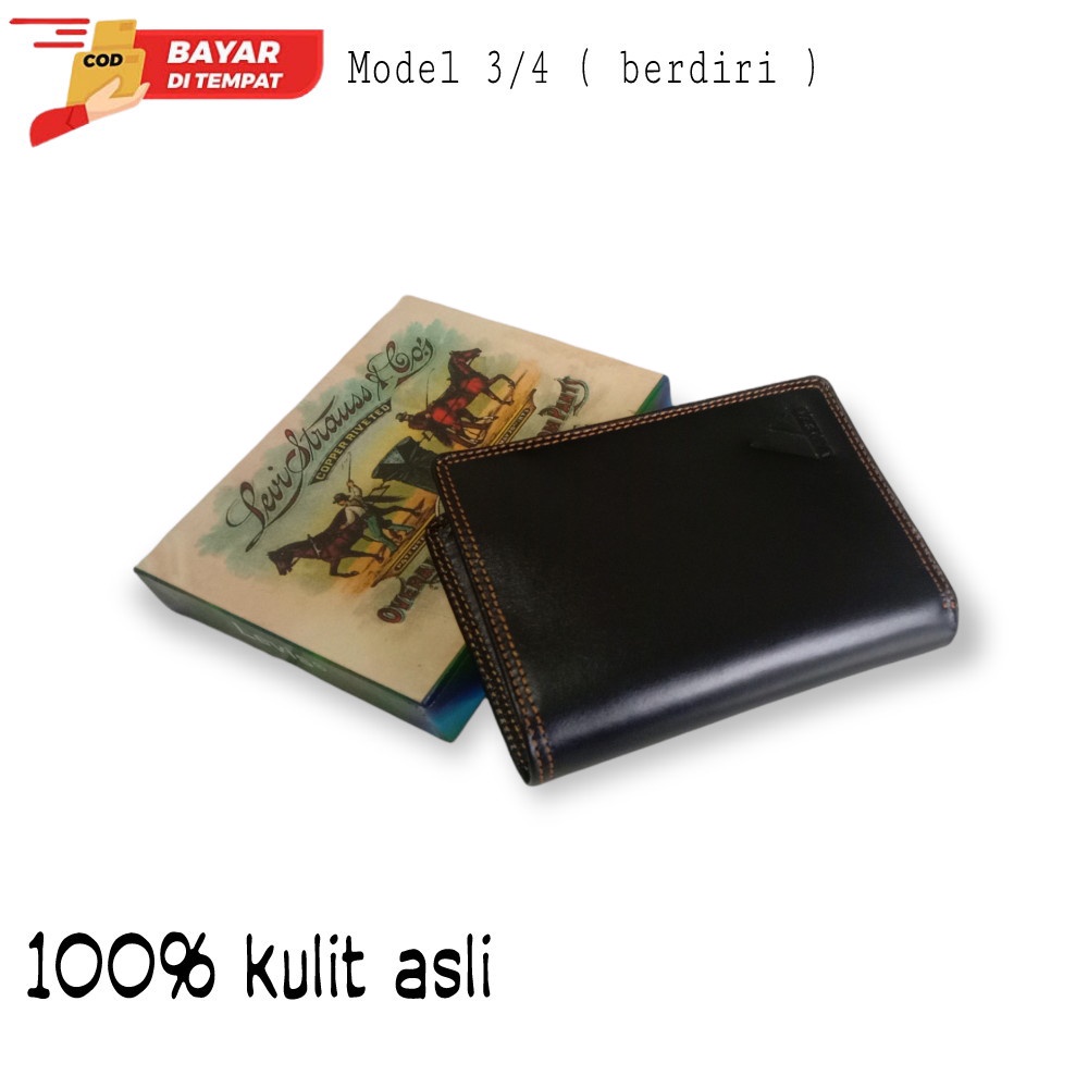 Dompet Kulit Pria 100% ORIGINAL Kulit Asli Garut