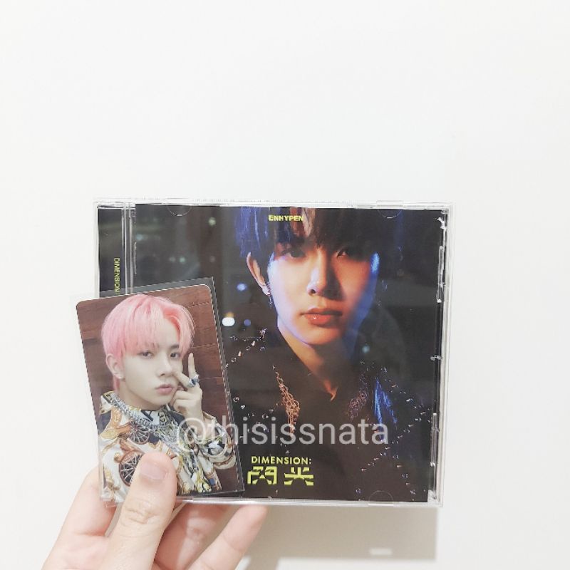 Soljack Heeseung Senkou Fullset solo jacket dimension d:s album pc batik