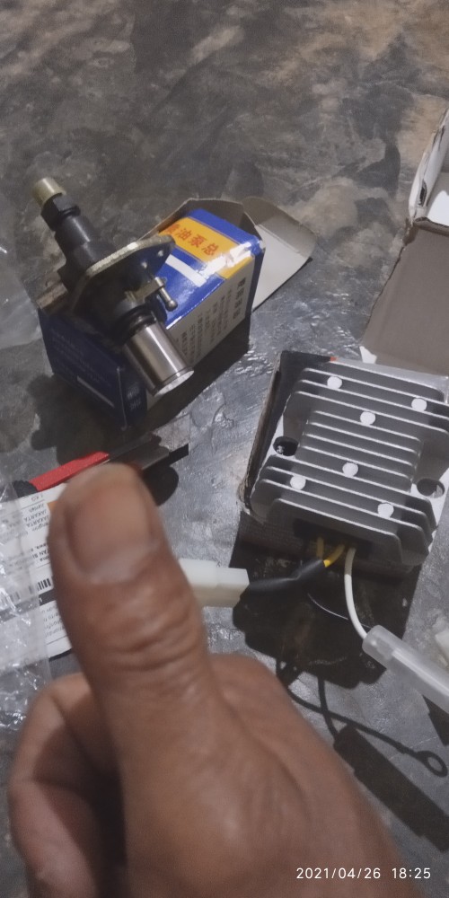 Kiprok Batre Charger Genset 3000-7000watt 186fa 4 Kabel