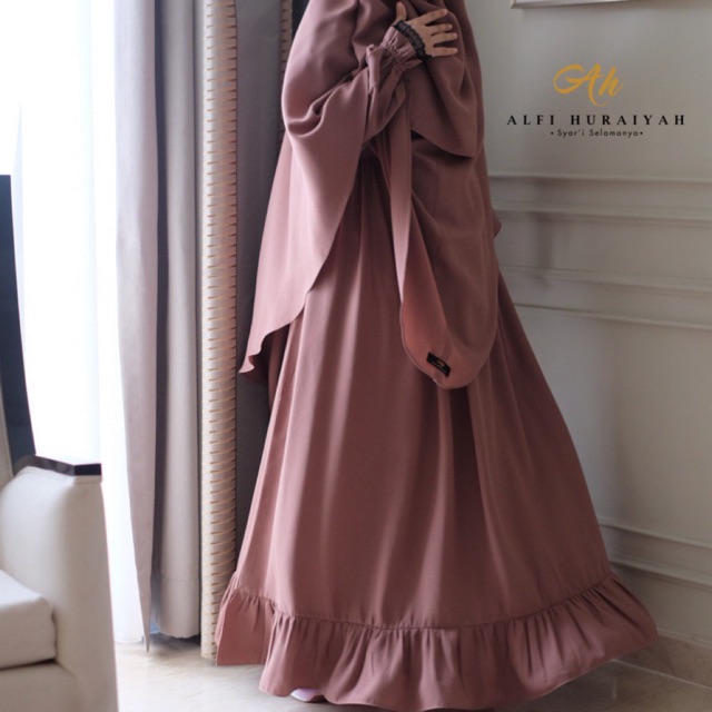 Gamis set singgalang ORI by Alfi Huraiyah