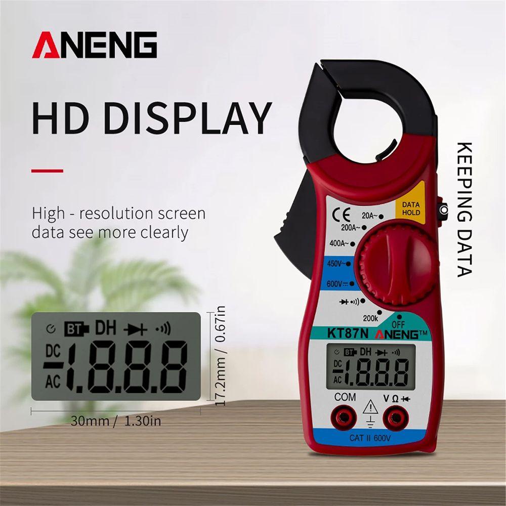 POPULAR Populer Digital Clamp Meter Presisi Tinggi Ammeter DC/AC Tester Arus Listrik