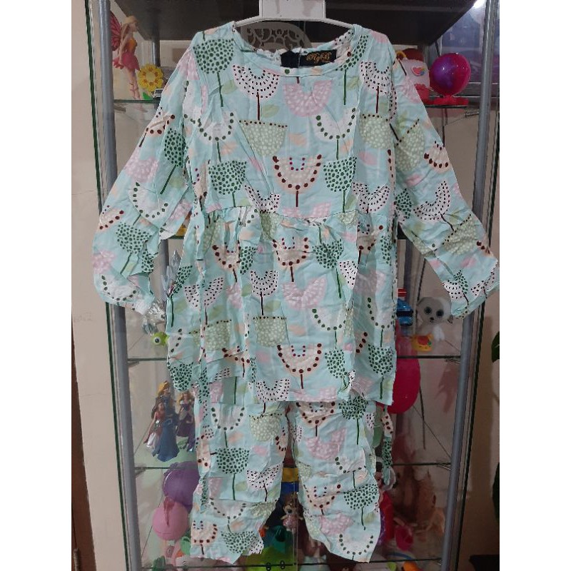 setelan rayon anak rgb kids 5 th