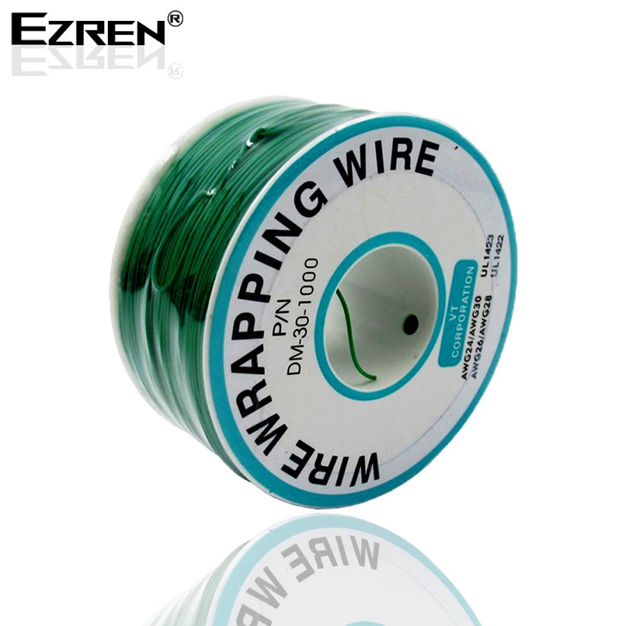 Ezren EZ-0563 Wire Wrapping Kawat Jumper Kabel PCB Breadboard Wrapping - Hijau