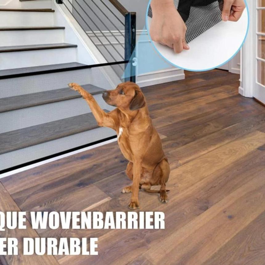 ☆ Pagar Portable Penghalang Sekat Hewan Anjing Kucing Cat Dog Mesh Gate Safe Guard ➽