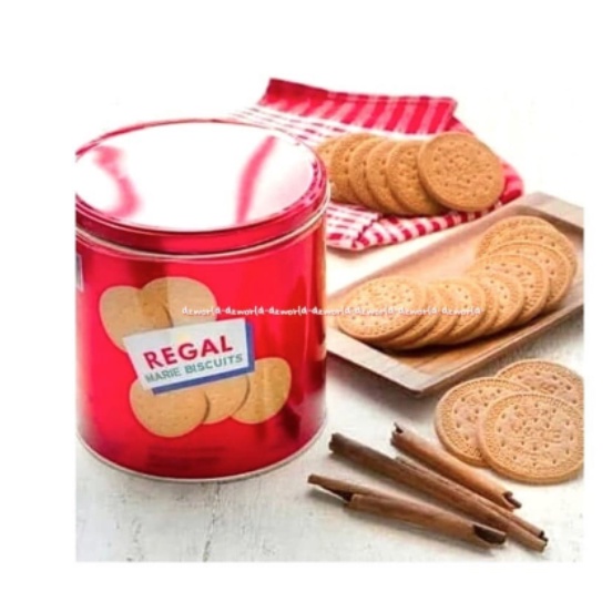 Regal Marie Biscuits Biskuit Regal Kaleng 550gr Regal Marie Biscuits Biskuit Mari Regal Biscuit Bulat Marie Reggal Susu dan Mentega Biskuit Penganjal Lapar