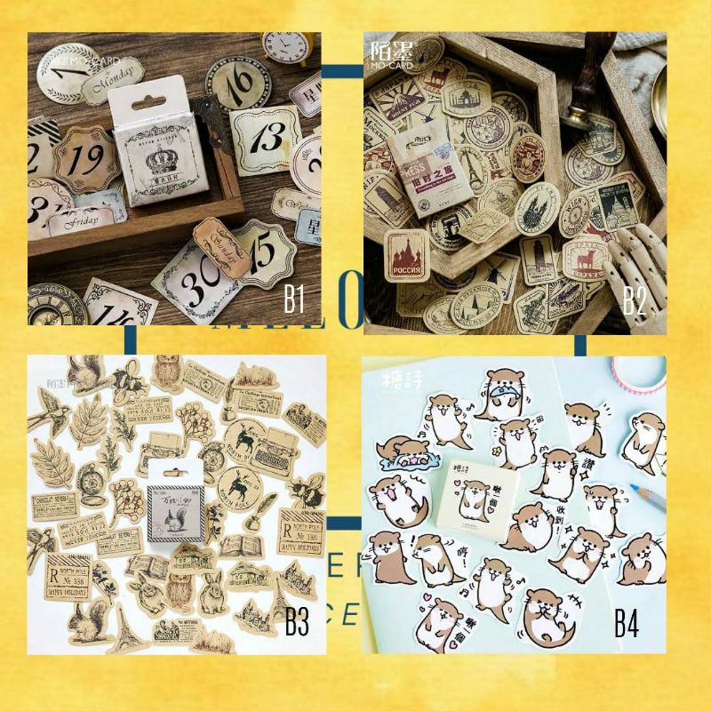 

sticker brown series