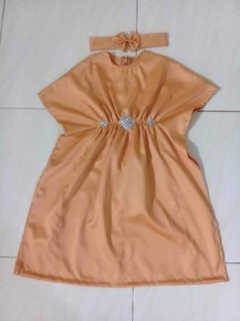 Kaftan anak ukuran 0-3 tahun free bondu cantik