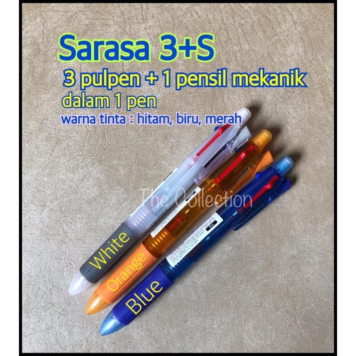 

Caramel | Atk0554Sr 3+S Pulpen 0.5 + Pensil 0.5 Jk Sarasa Pulpen 3S Zebra Sj3