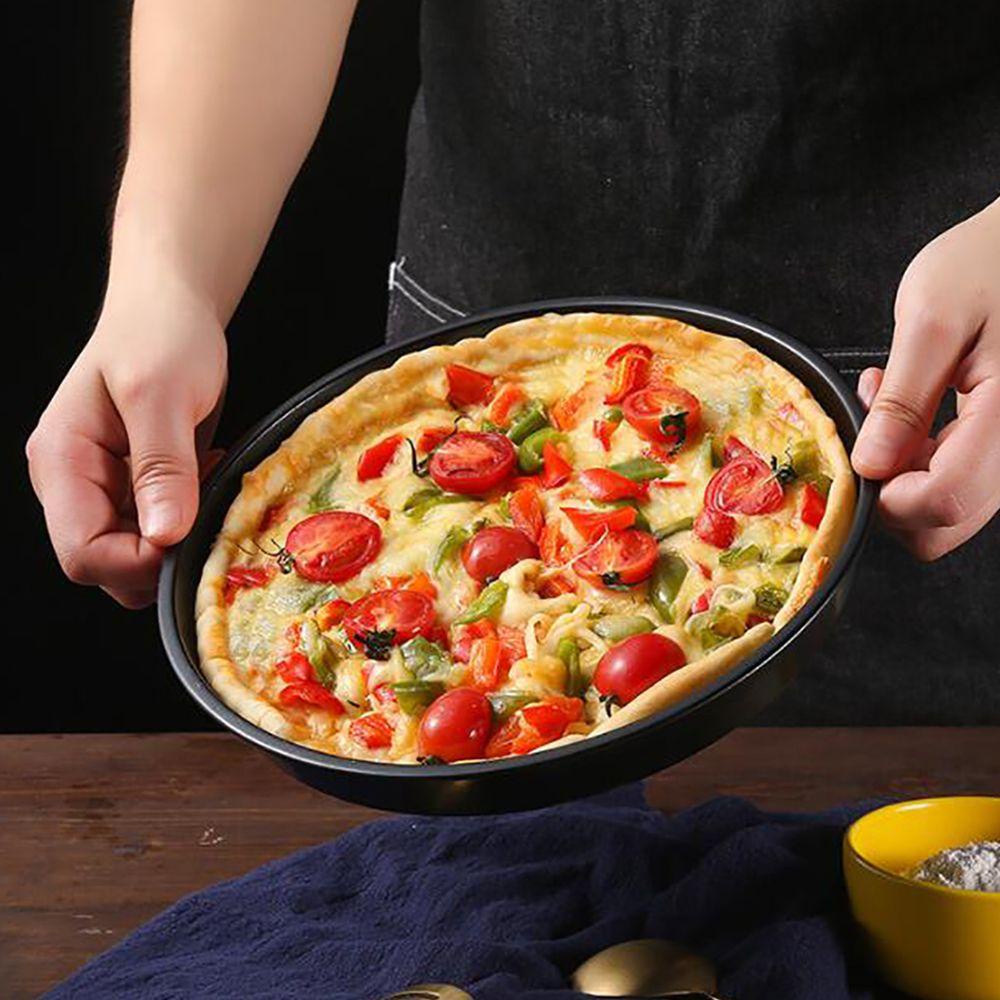 Wonder Pizza Pan Black Bakeware Cetakan Kue Piring Pizza