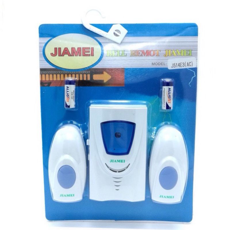 Bell Pintu bel wireless bel rumah 1Remot JM J-307/DC J-307/AC 2 Remot JM 514 AC