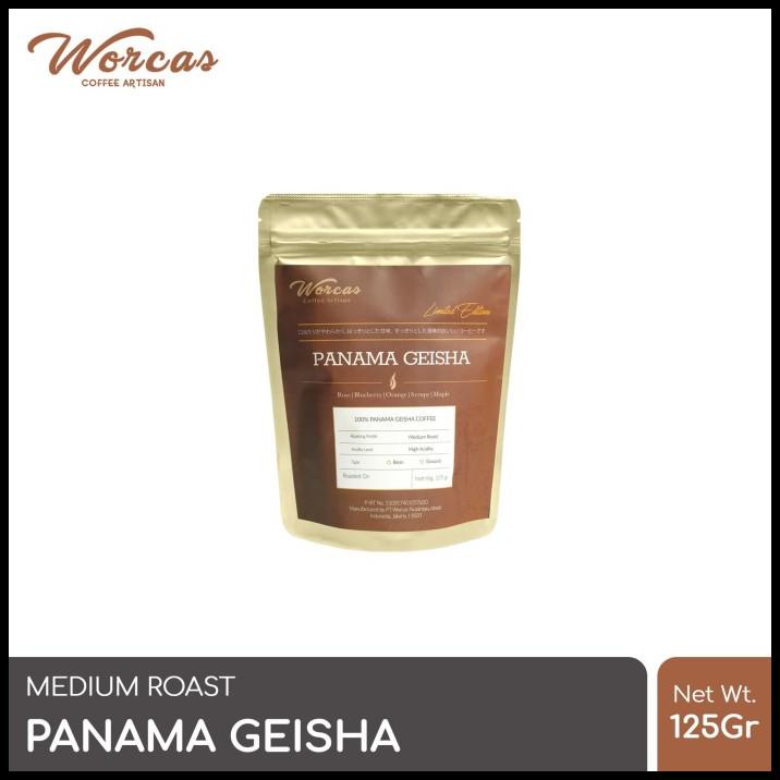 

Worcas Arabica Coffee Panama Geisha 125Gr Medium Roasted