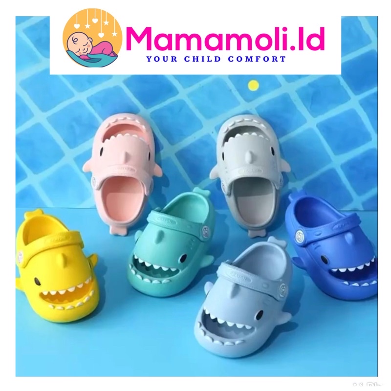 Sendal Anak Lucu Baby Shark Bahan EVA Anak Laki Laki Perempuan  / Sandal Anak Hiu /Sandal Sepatu Anak / Sendal Karet Anak / Slop Anak Lucu / Sendal Sandal Karet Anak Lucu Premium / Sandal Anak Import / Sandal Anak Laki Laki / Sendal Anak Perempuan HIu