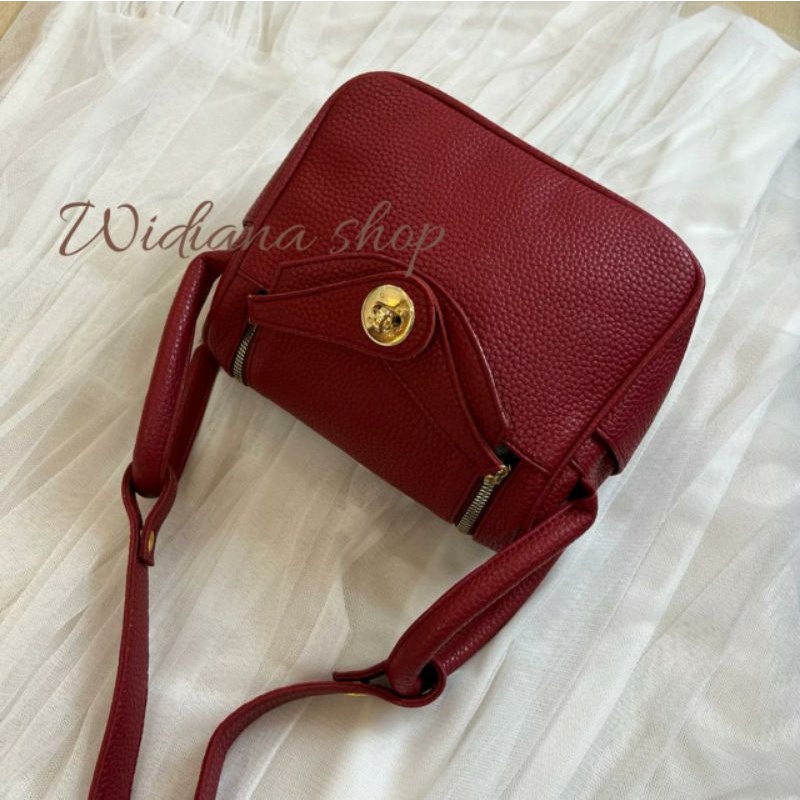 (Party Bag)Tas Wanita Fashion Sling Bag Women Shoulder Bag Kulit Jeruk Papirut