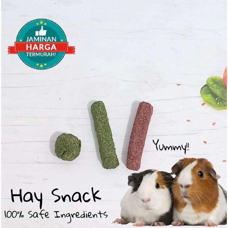 Hay Snack Makanan Snack Marmut/Kelinci/Hamster Treats