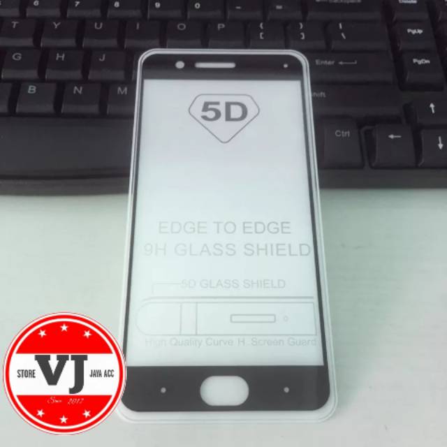 Tempered Glass 5D Full Cover Xiaomi Mi Note 3 Ram 6GB 5.5inch Anti Gores Warna Full Xiaomi Mi Note 3