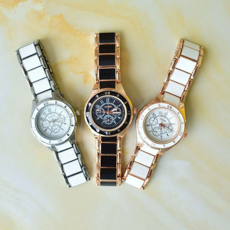 Jam R0Iex &amp; C*hann3L rantai - Unisex - jam Couple R0le*x