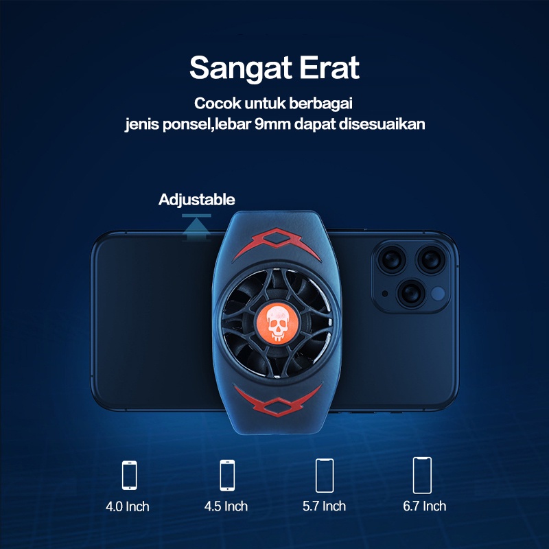 Fancooler Pendingin Hp Radiator Coolingfan Gaming Cooler For Mobile Phone Gamepad Gaming Holder