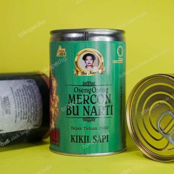 

Oseng Mercon Bu Narti kikil sapi 300gr Gudeg Kaleng Oleh oleh Jogja