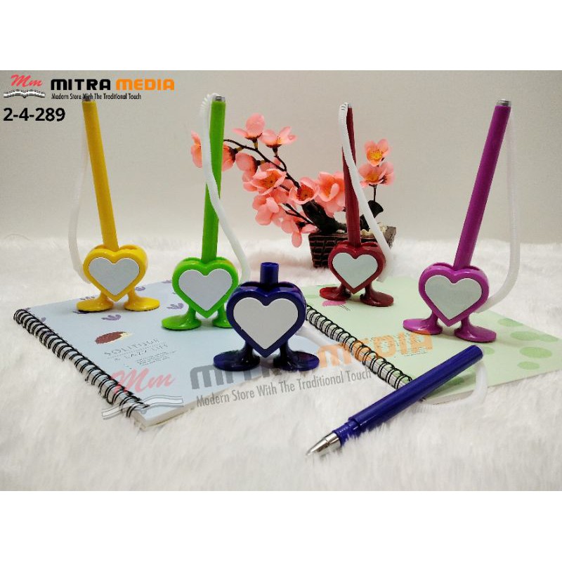 

BULPEN MEJA TALI SPIRAL KAKI LOVE UNIK