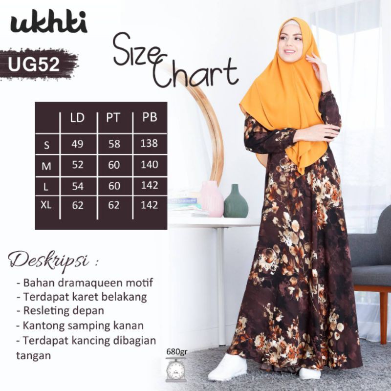 gamis ukhti dramaqueen motif