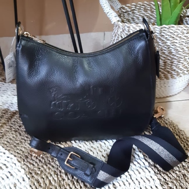Coach jess hobo black
