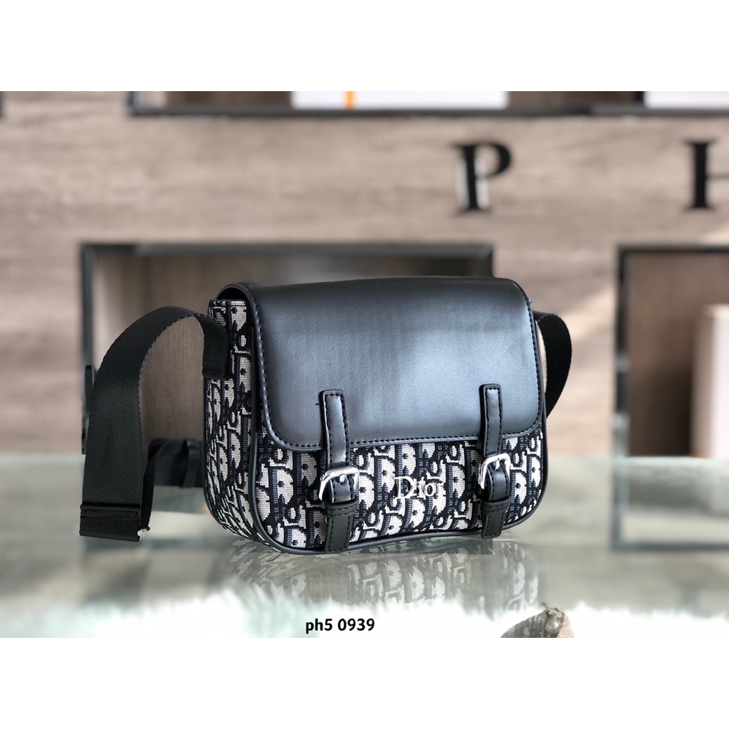 original Dior    fashion new men's and women's shoulder messenger bag casual bag