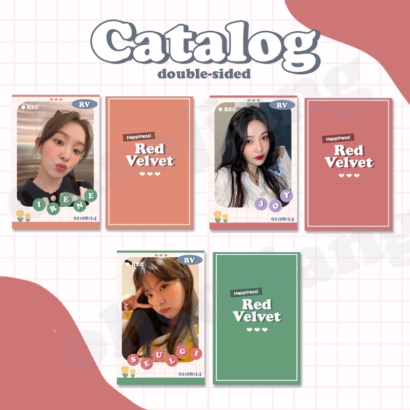 RED VELVET KEYRING VOL.2 KEYCHAIN GANTUNGAN KUNCI REVELUV