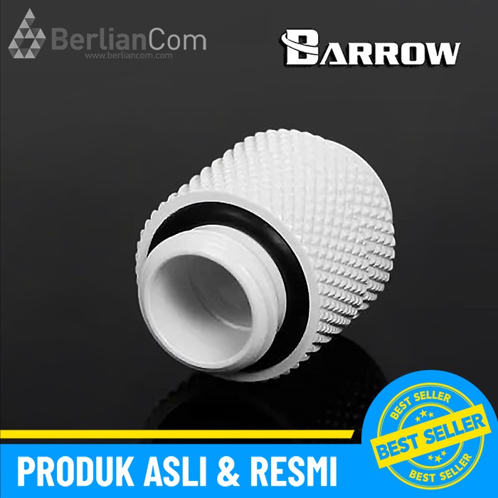 BARROW TBX2D-02 Extender Rotary M-M G1/4 Fitting - White