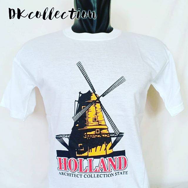 Kaos Amsterdam kaos Holland Souvenir kaos Belanda