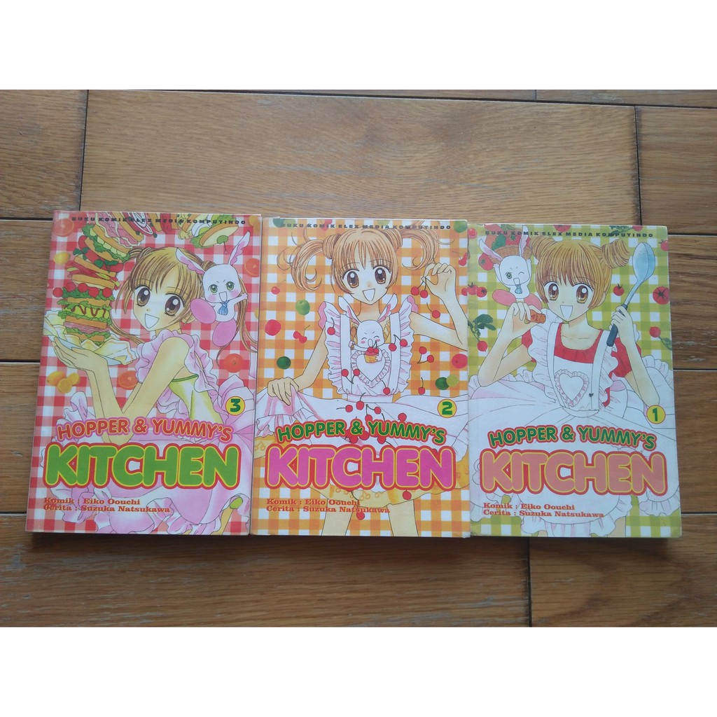 [Preloved Comic] Hopper & Yummy's Kitchen 1-3 (Completed)