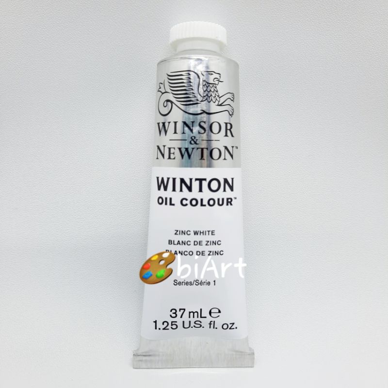 

Cat Minyak Winton Oil Colour 37 ml Zinc White Winsor & Newton