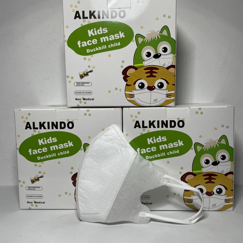 Masker Anak Duckbill Garis Polos protective mask isi 50 pcs