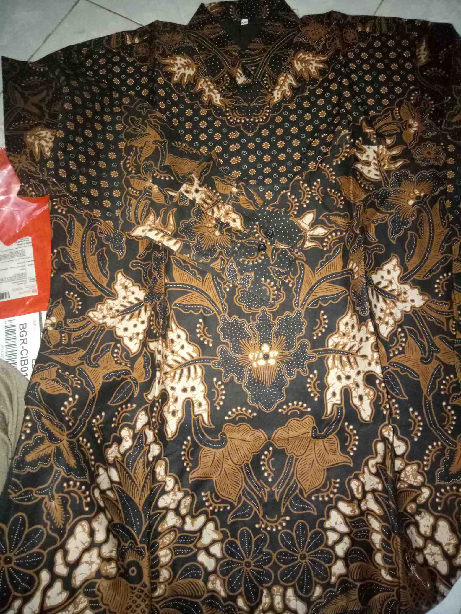 Perwira Kemeja Batik Pria Full Furing Katun Primisima Batik Solo Batik Pria Eksklusif Modern