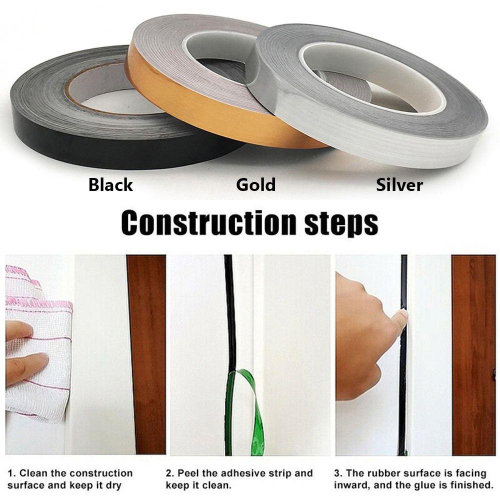 TOP 20m Stiker Jahitan Dekorasi Rumah Waterproof Gap Tape Sealing Strip