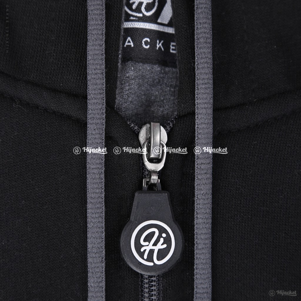 jaket wanita muslimah keren size big size warna BLACK, jaket hijacket yukata keren 2019-4